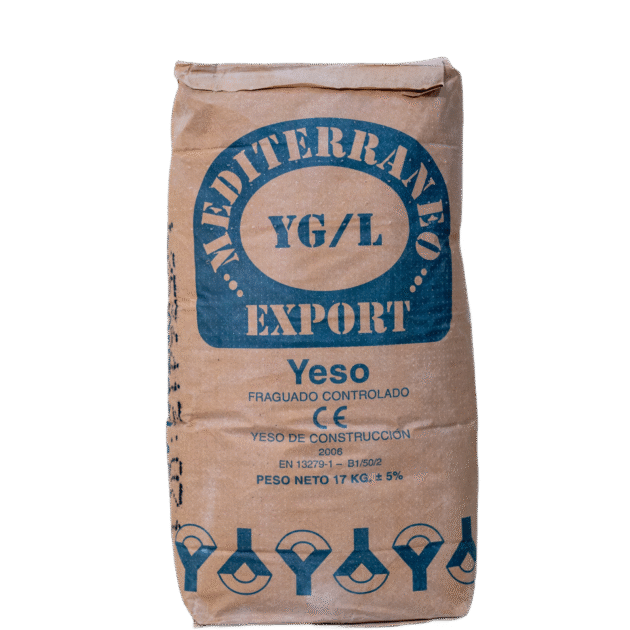 Yeso de fraguado controlado – Mediterráneo